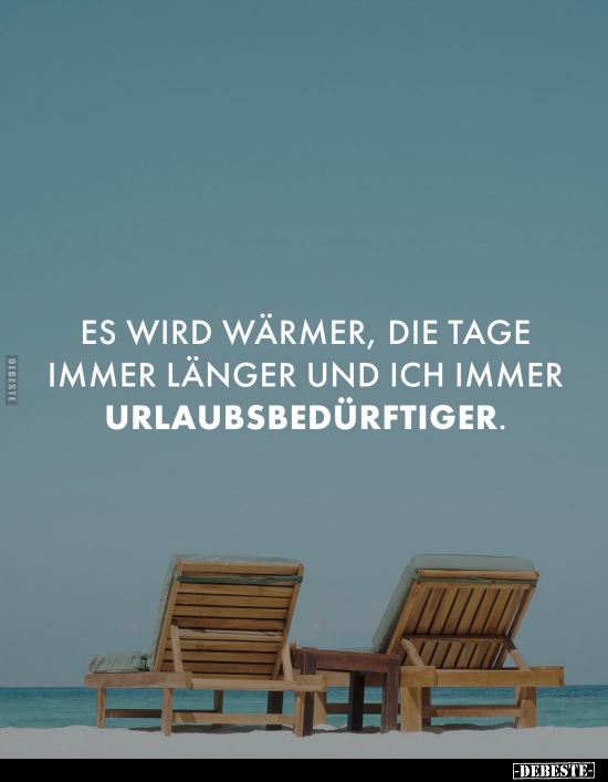 Es wird wärmer, die Tage immer länger und.. - Lustige Bilder | DEBESTE.de