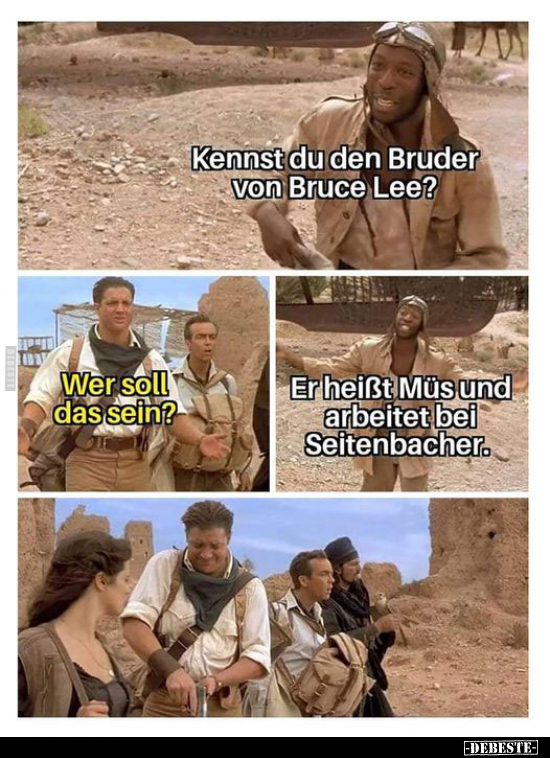Kennst du den Bruder von Bruce Lee?.. - Lustige Bilder | DEBESTE.de