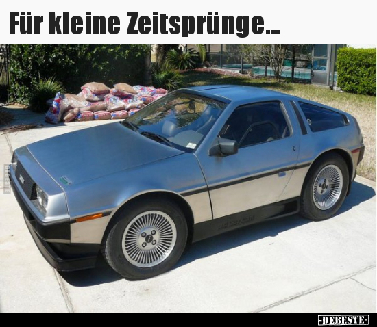 Für kleine Zeitsprünge...