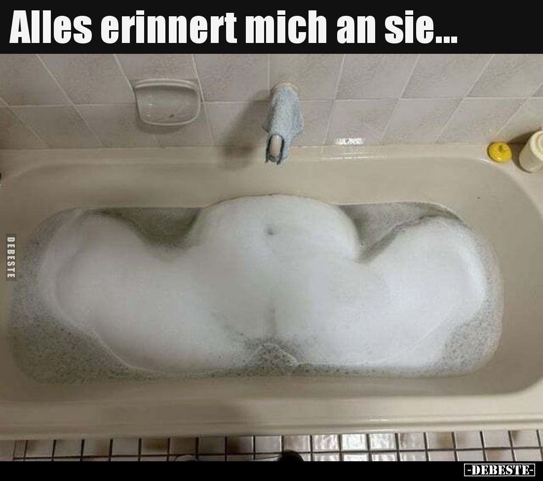 Alles erinnert mich an sie.
