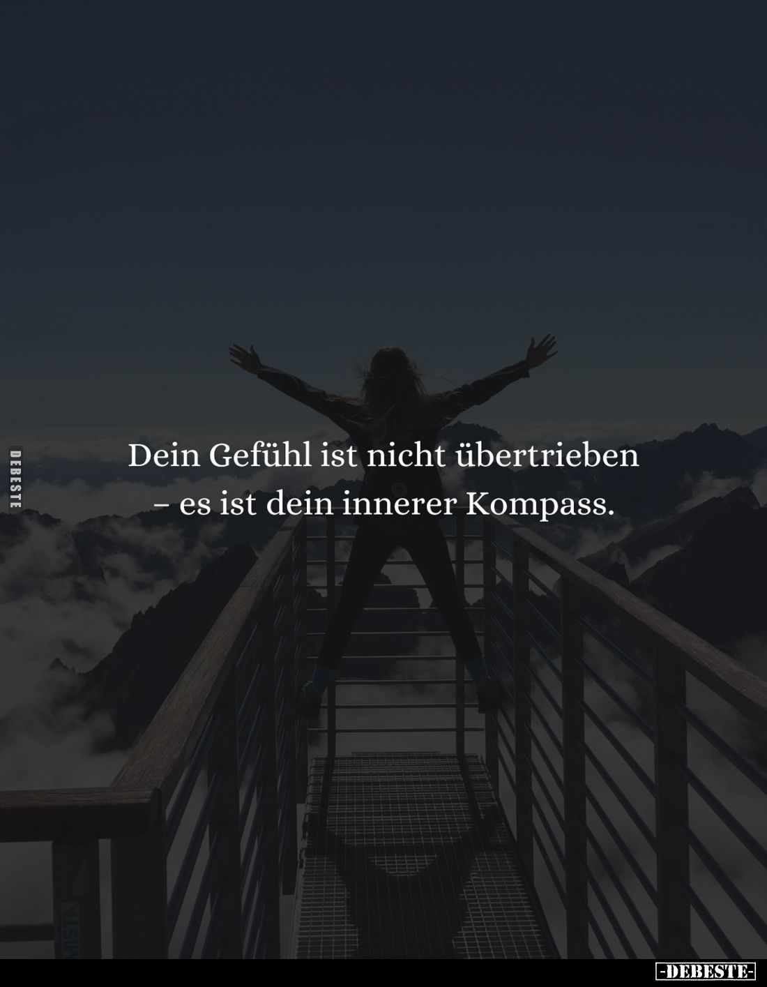 Dein Gefühl ist nicht übertrieben es ist dein innerer Kompass.