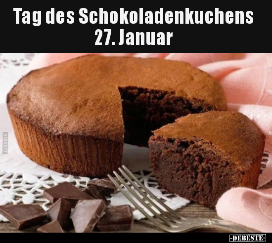 Tag des Schokoladenkuchens..