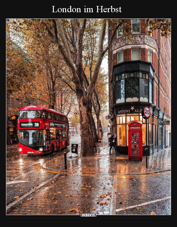 London im Herbst.. - Lustige Bilder | DEBESTE.de