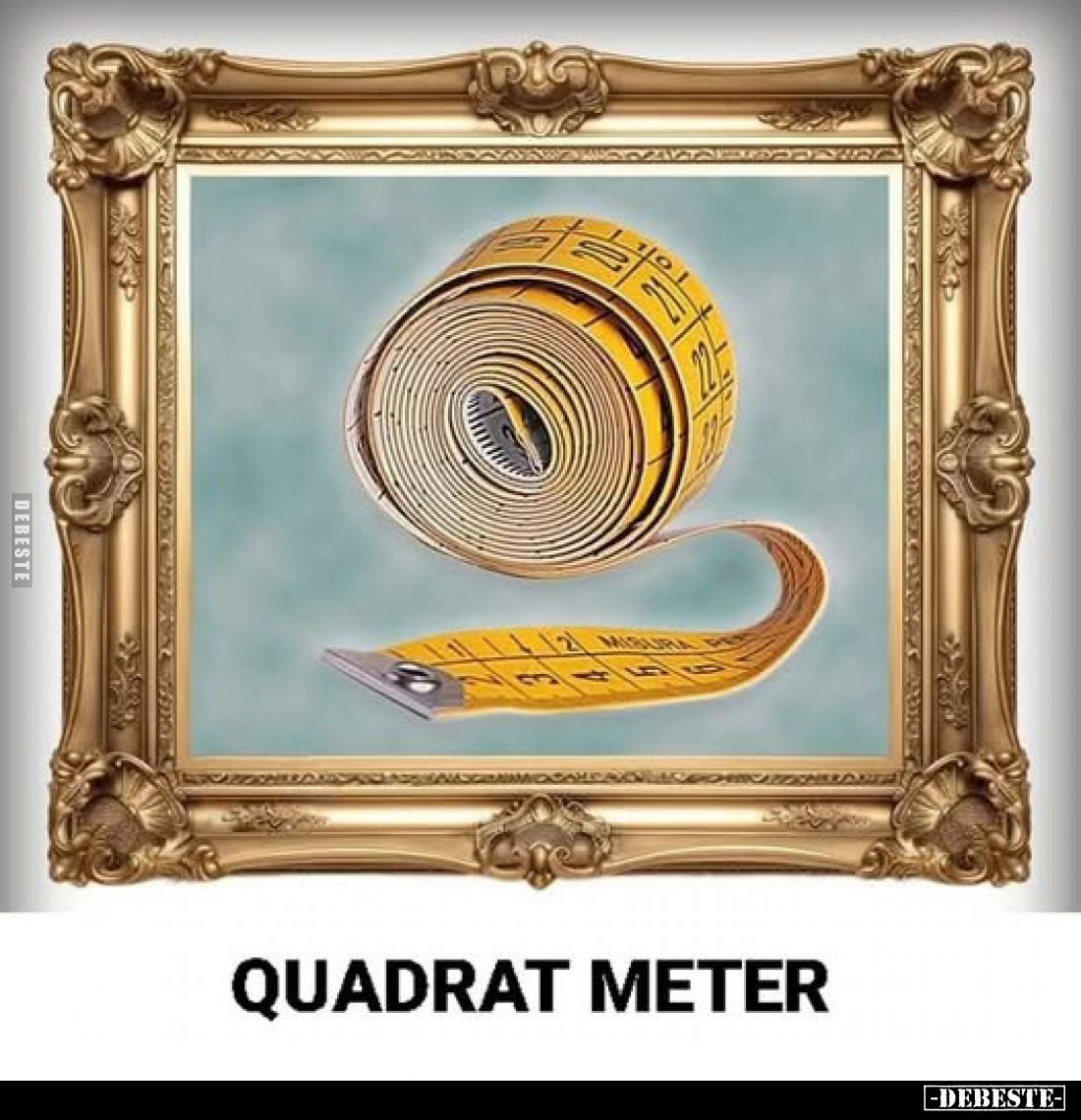 Quadrat Meter.