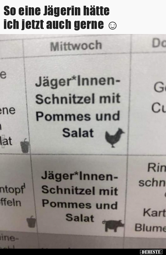 So eine Jägerin hätte ich jetzt auch gerne.