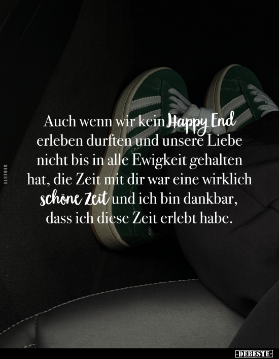 Auch wenn wir kein Happy End.. - Lustige Bilder | DEBESTE.de