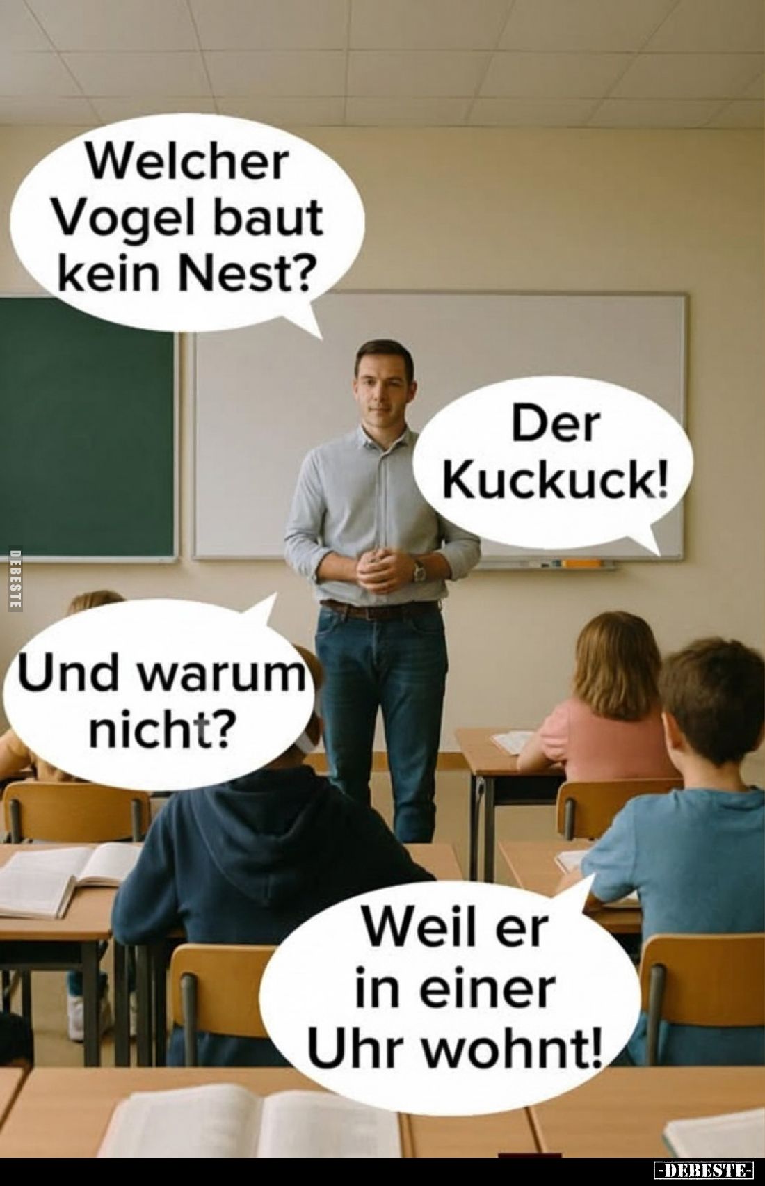 Welcher Vogel baut kein Nest?.. - Lustige Bilder | DEBESTE.de