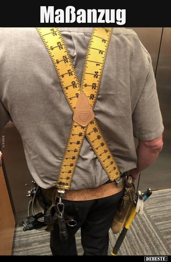 Maßanzug..