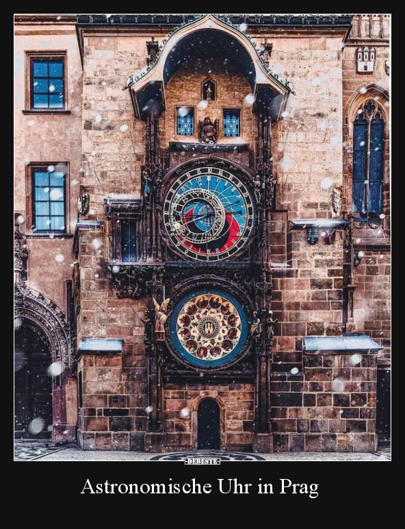 Astronomische Uhr in Prag..