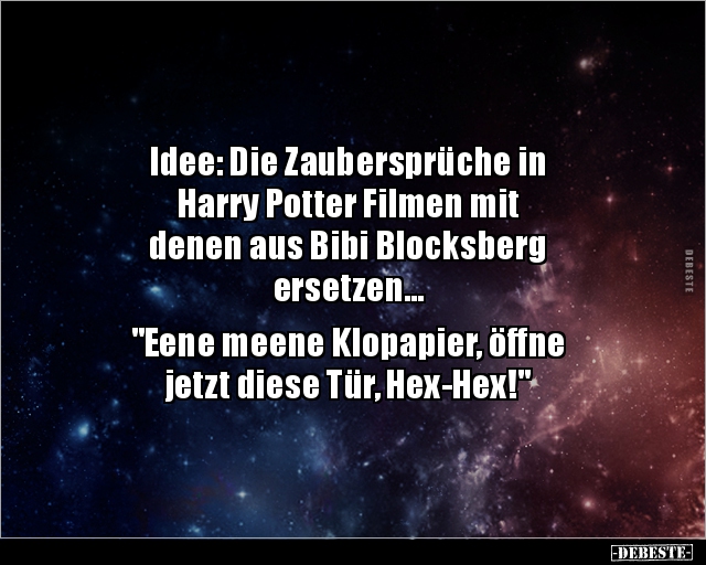 Idee: Die Zaubersprüche in Harry Potter Filmen.. - Lustige Bilder | DEBESTE.de