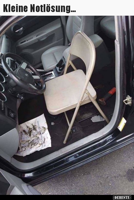 Kleine Notlösung...