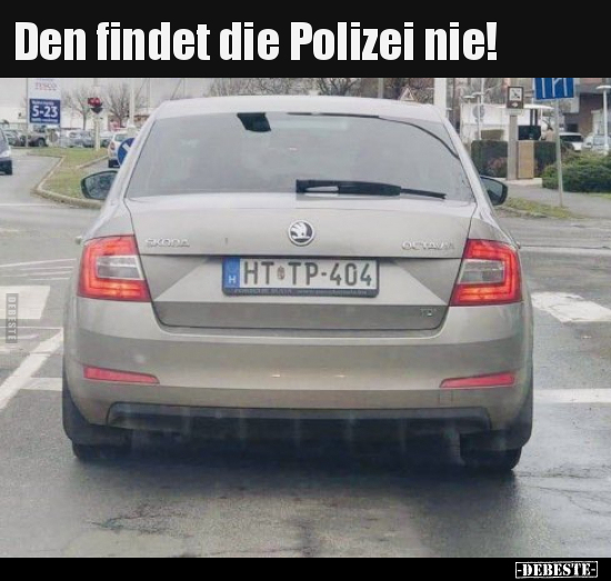 Den findet die Polizei nie!.. - Lustige Bilder | DEBESTE.de