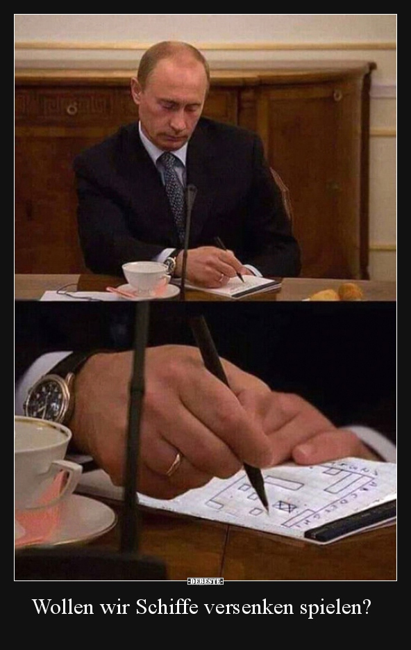 Wollen wir Schiffe versenken spielen?..