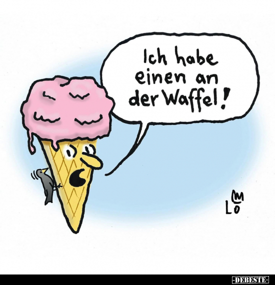 Ich habe einen an der Waffel!.. - Lustige Bilder | DEBESTE.de