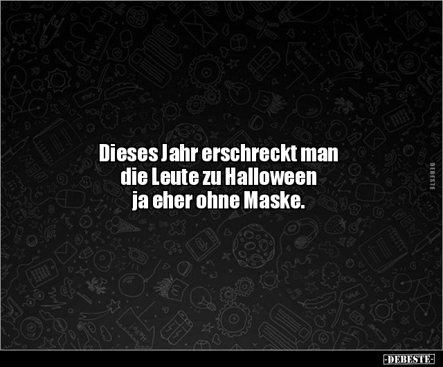 Dieses Jahr erschreckt man die Leute zu Halloween ja eher.. - Lustige Bilder | DEBESTE.de