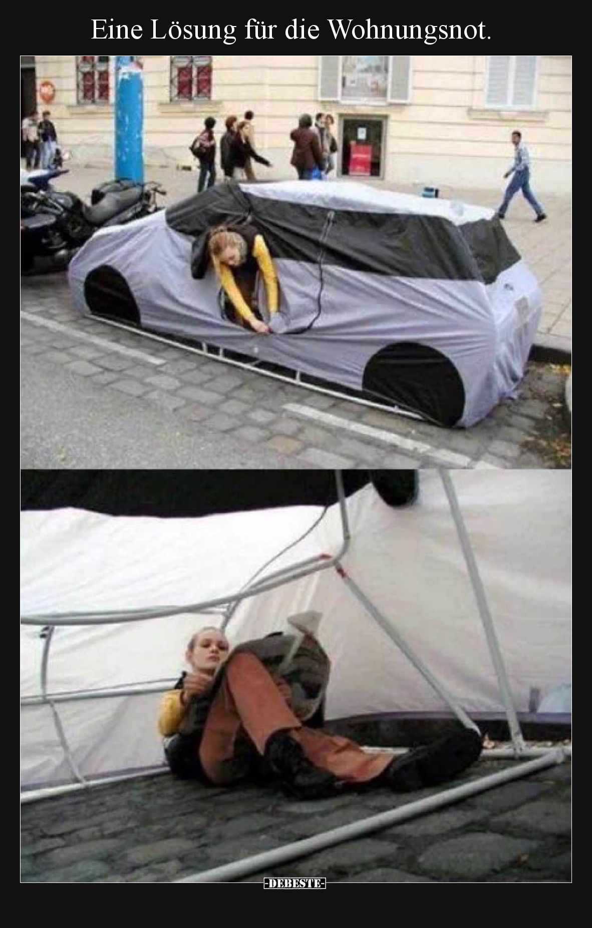 Eine Lösung für die Wohnungsnot