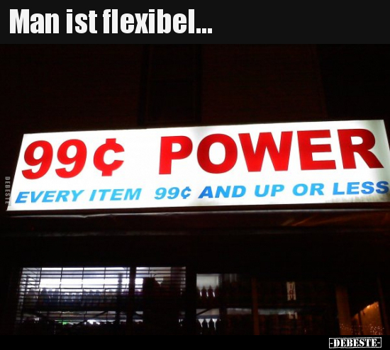 Man ist flexibel... - Lustige Bilder | DEBESTE.de