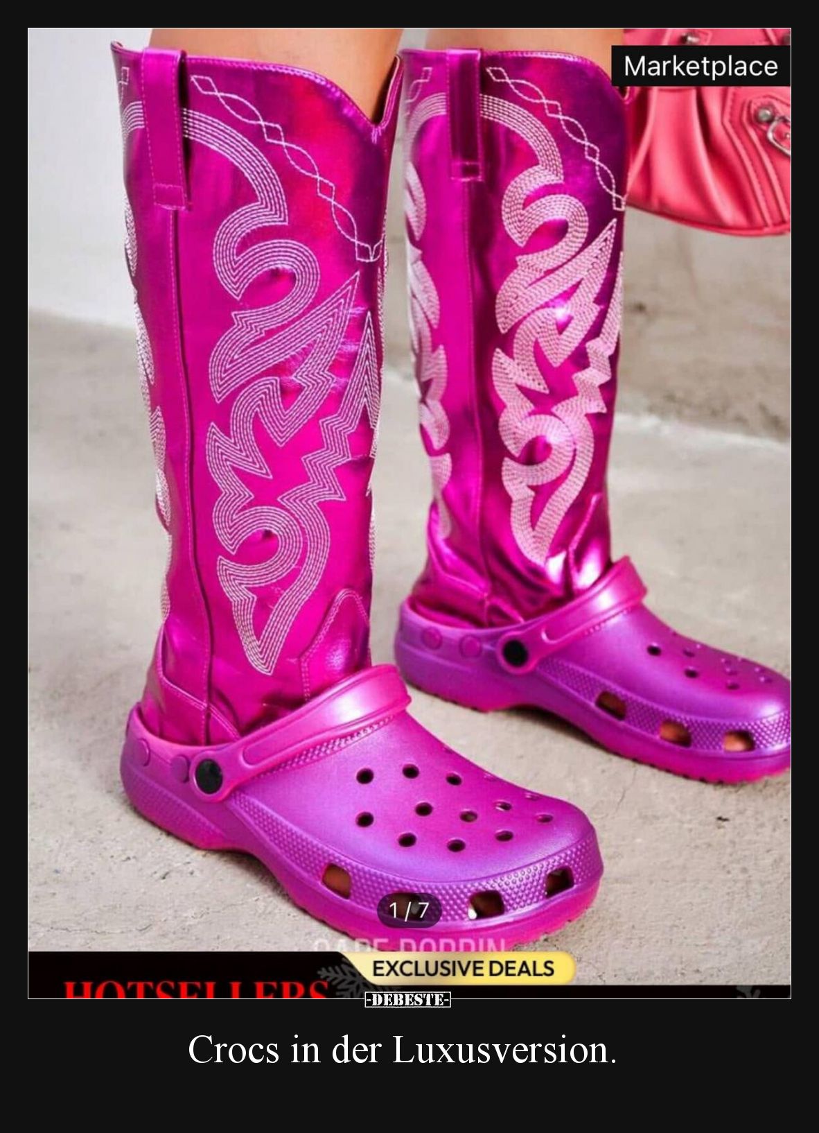 Crocs in der Luxusversion.