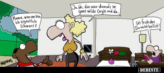Mama, warum bin ich eigentlich schwarz?..