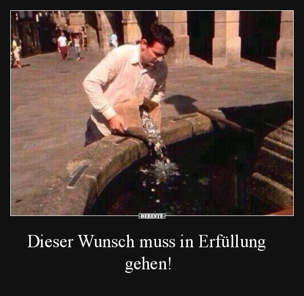  Dieser Wunsch muss in Erfüllung gehen! - Lustige Bilder | DEBESTE.de