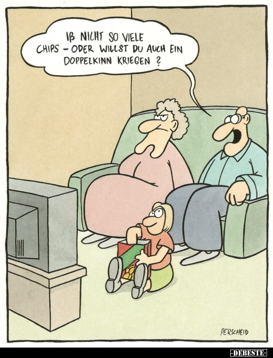 Chips, Doppelkinn