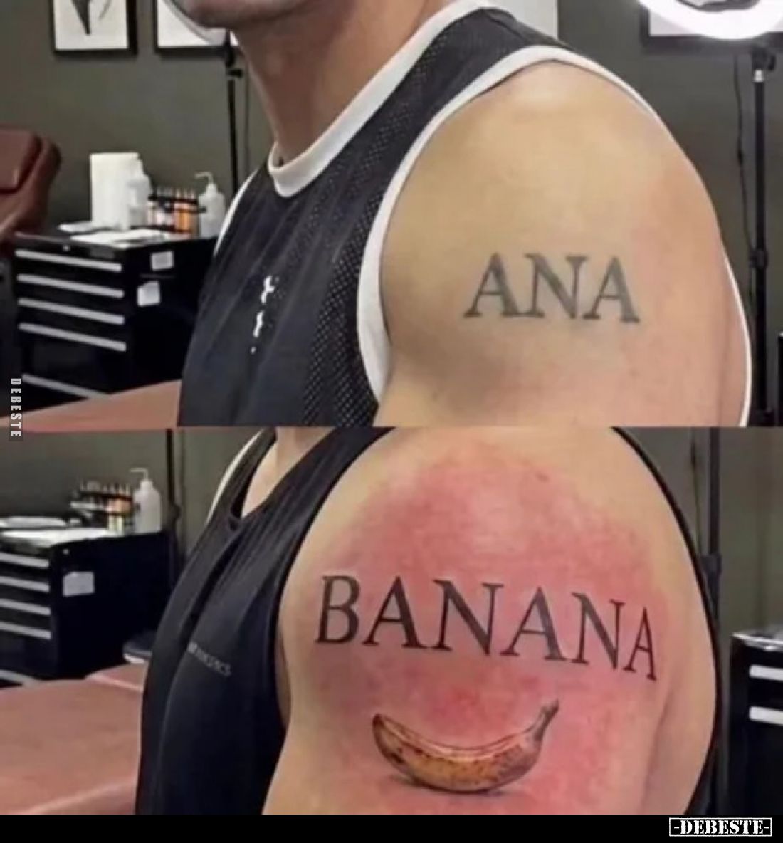 There I fix it... ANA - BANANA