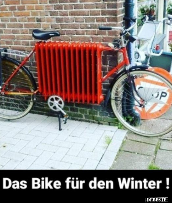 Das Bike für den Winter!.. - Lustige Bilder | DEBESTE.de