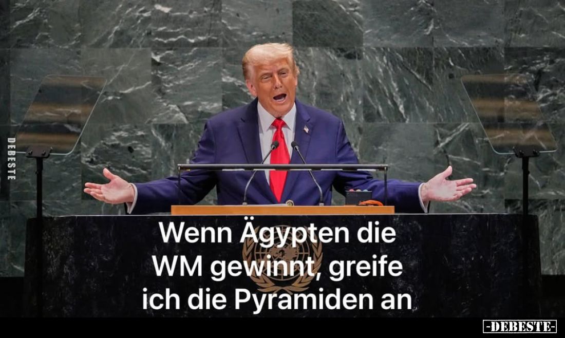 Wenn Ägypten die WM gewinnt, greife ich die Pyramiden an.