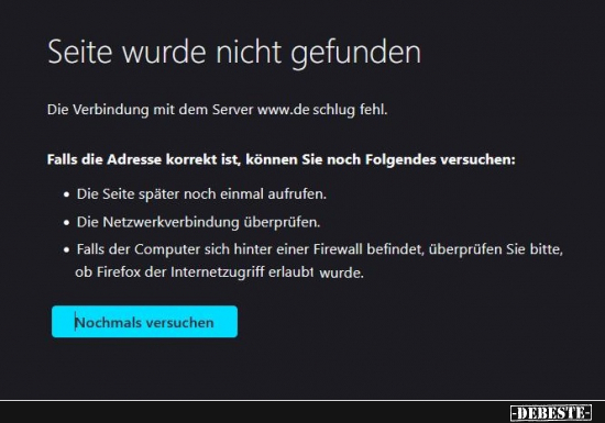 Seite nicht gefunden - Lustige Bilder | DEBESTE.de
