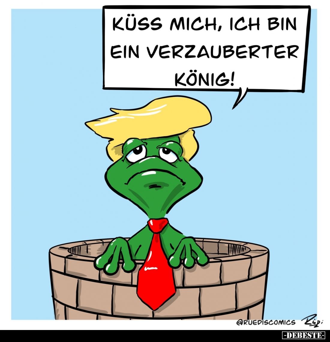 Küss mich, ich bin ein verzauberter König!