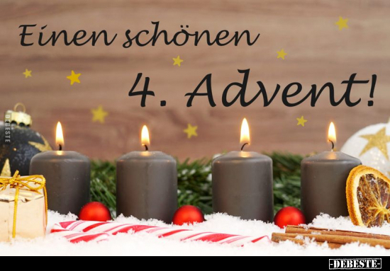Einen schönen 4. Advent!.. - Lustige Bilder | DEBESTE.de