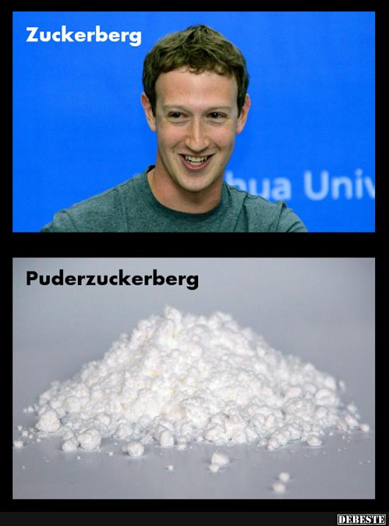 Zuckerberg / Puderzuckerberg. - Lustige Bilder | DEBESTE.de