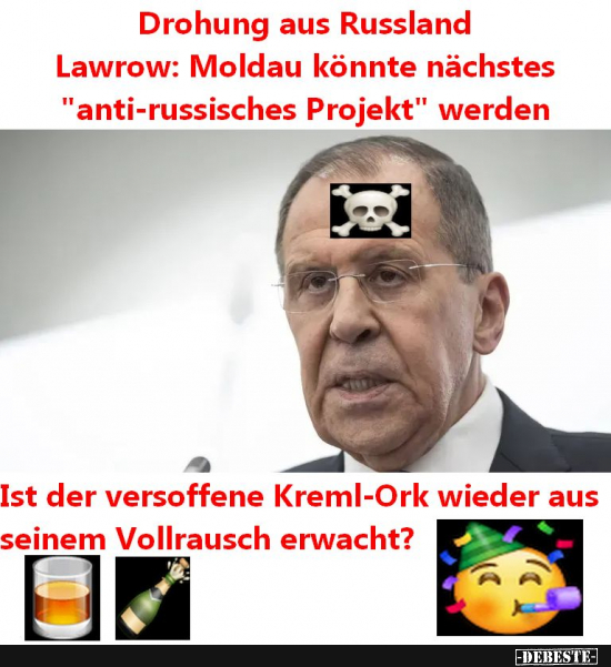 Putins Chef-Suffkopf lallt wieder in den Medien - Lustige Bilder | DEBESTE.de