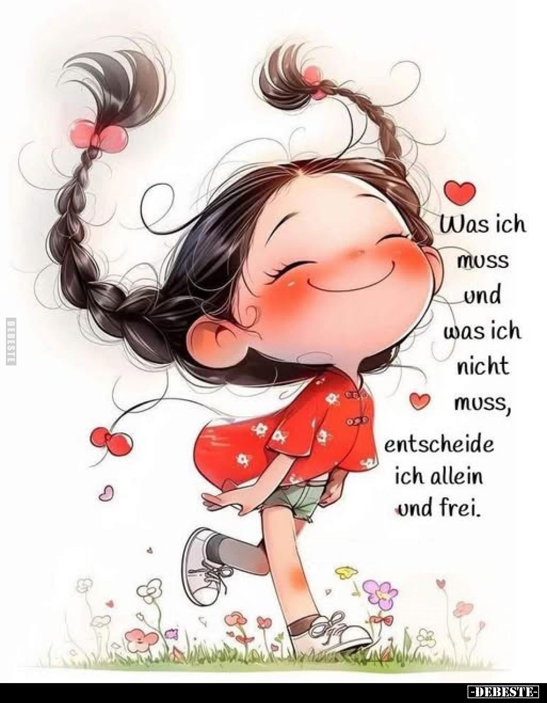 Was ich MUSS und was ich nicht muss, entscheide ich allein und frei.