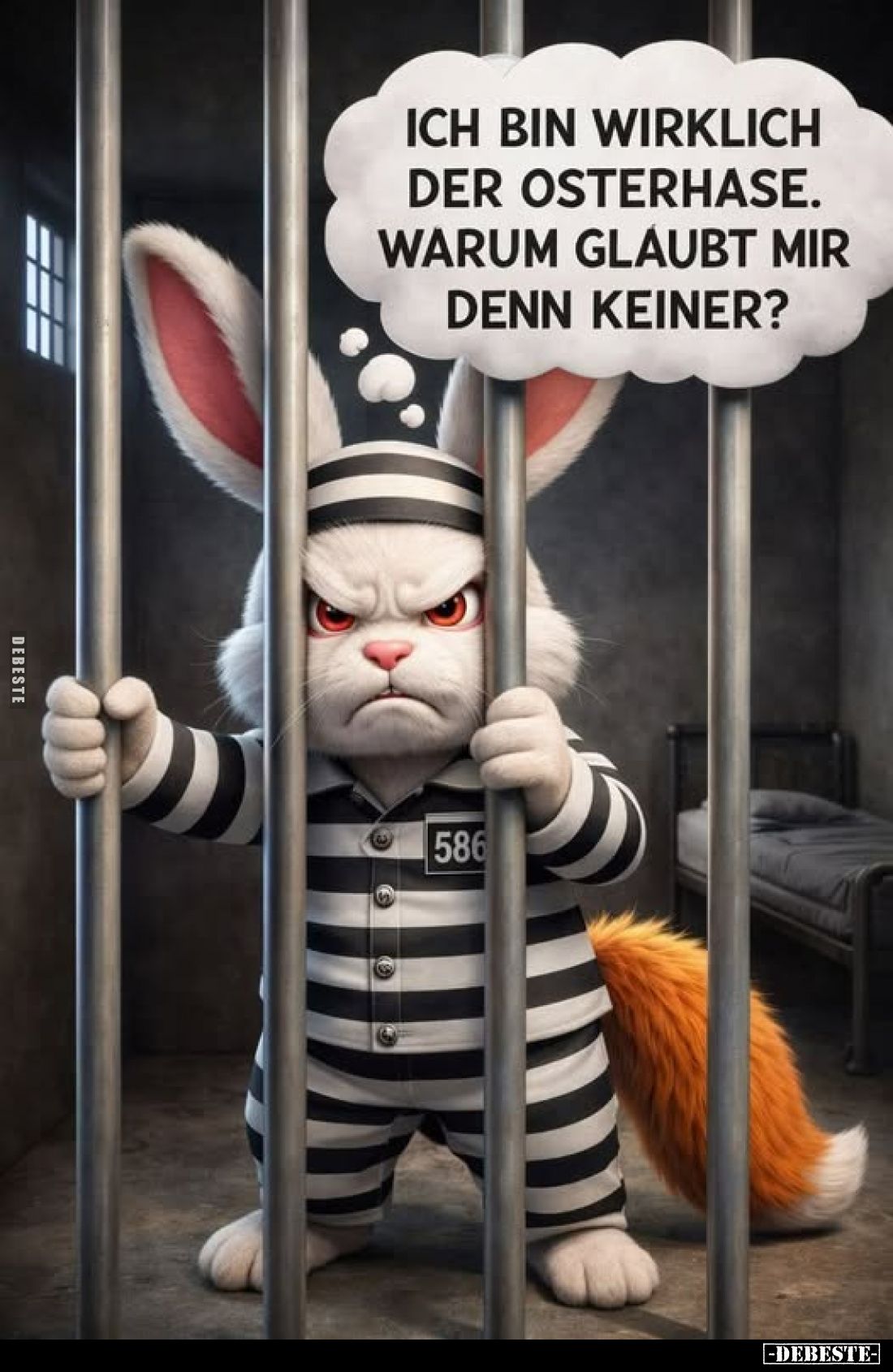 Ich bin wirklich der Osterhase. Warum glaubt mir denn keiner?