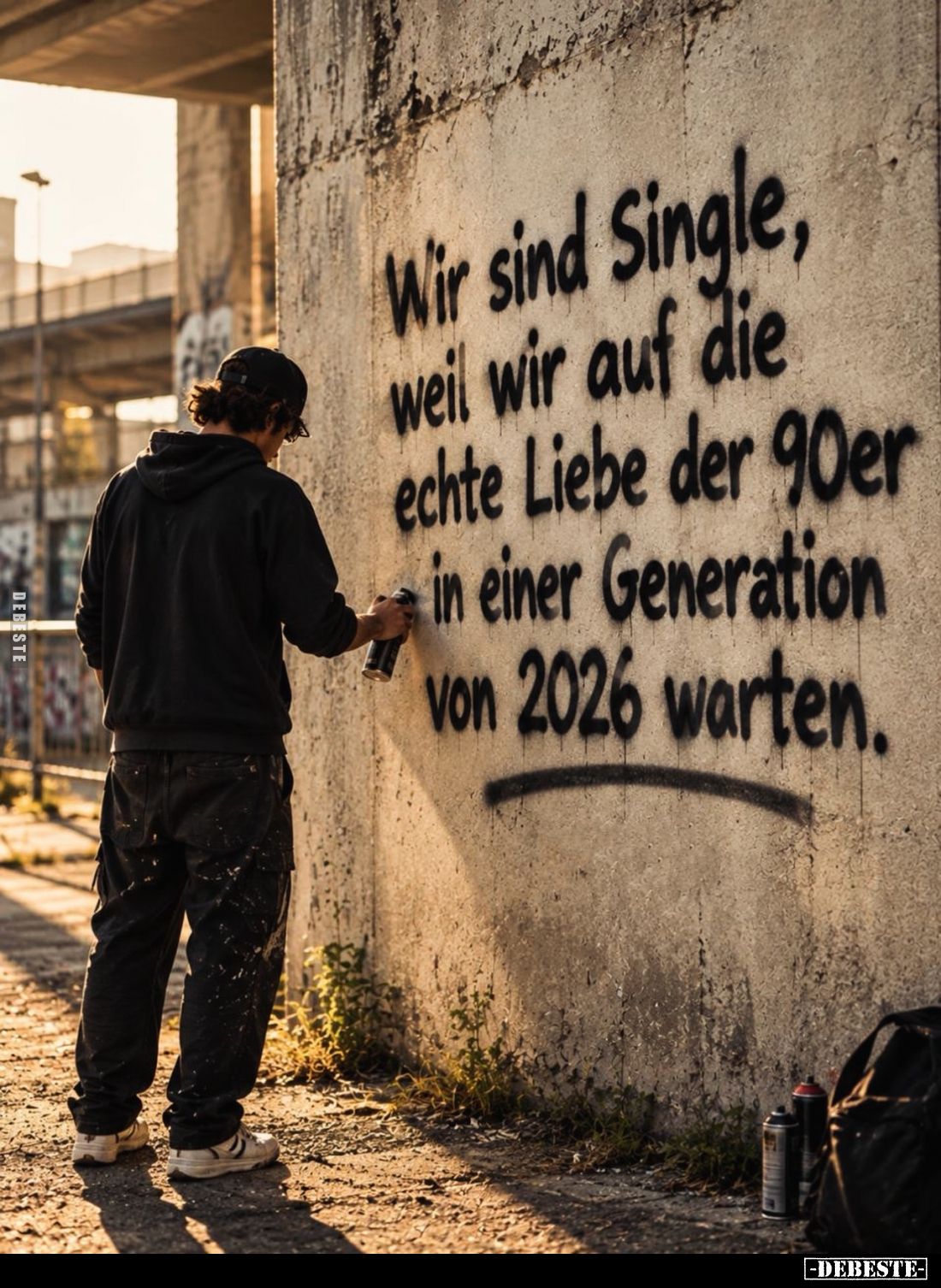 Wir sind Single, weil wir auf die echte Liebe der 90er in einer Generation von 2026 warten.