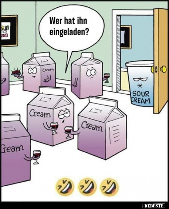 Wer hat ihn eingeladen?.. - Lustige Bilder | DEBESTE.de