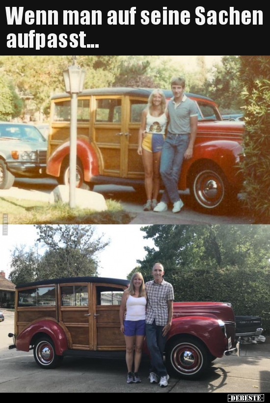 Wenn man auf seine Sachen aufpasst...