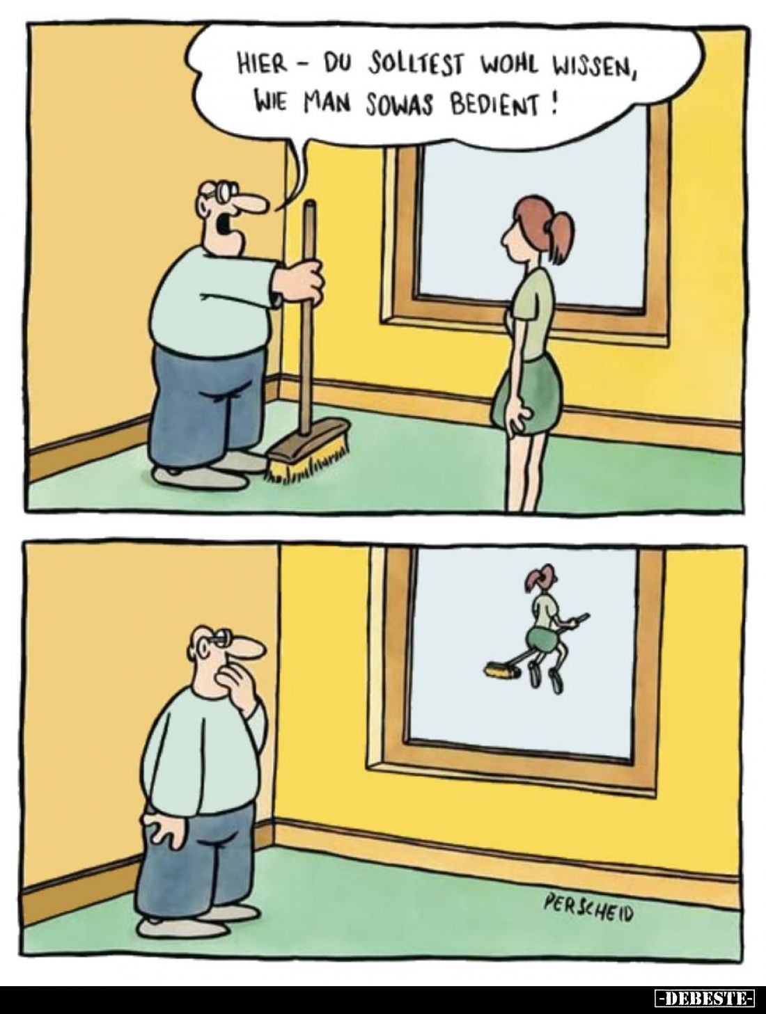 Hier du solltest wohl wissen, wie man sowas bedient!