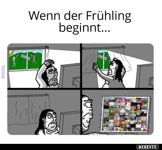 Wenn der Frühling beginnt...