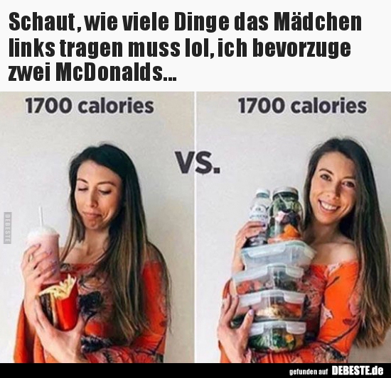 Schaut, wie viele Dinge das Mädchen links tragen muss lol..