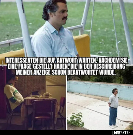 Interessenten die auf Antwort warten.. - Lustige Bilder | DEBESTE.de