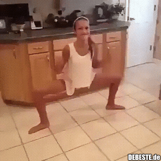 So kann man sich auch fortbewegen..