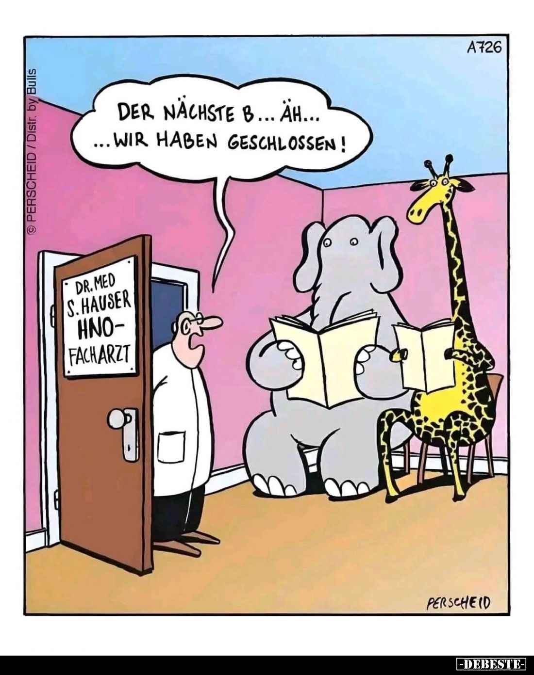 Der nächste... Äh... Wir haben geschlossen!