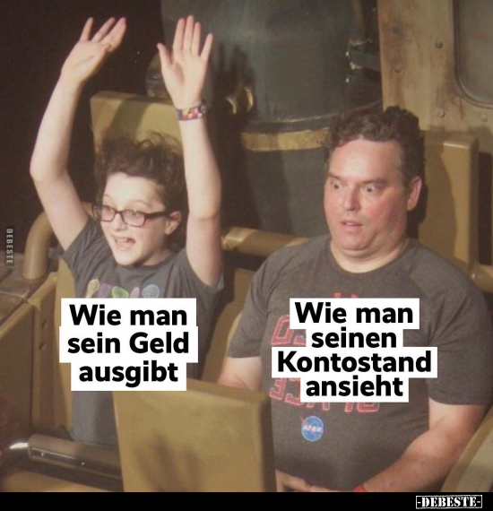 Wie man sein Geld ausgibt... - Lustige Bilder | DEBESTE.de