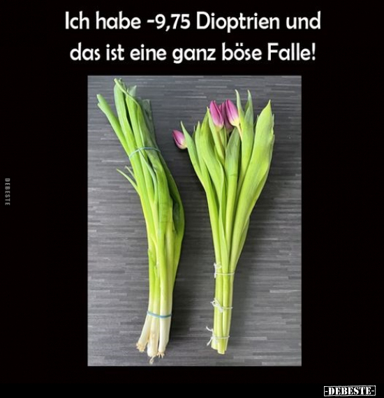 Ich habe -9,75 Dioptrien und das ist eine ganz böse.. - Lustige Bilder | DEBESTE.de