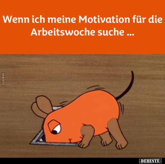 Wenn, Motivation, Für Die Arbeit, Arbeitswoche