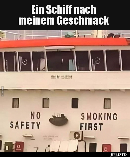 Ein Schiff nach meinem Geschmack.. - Lustige Bilder | DEBESTE.de