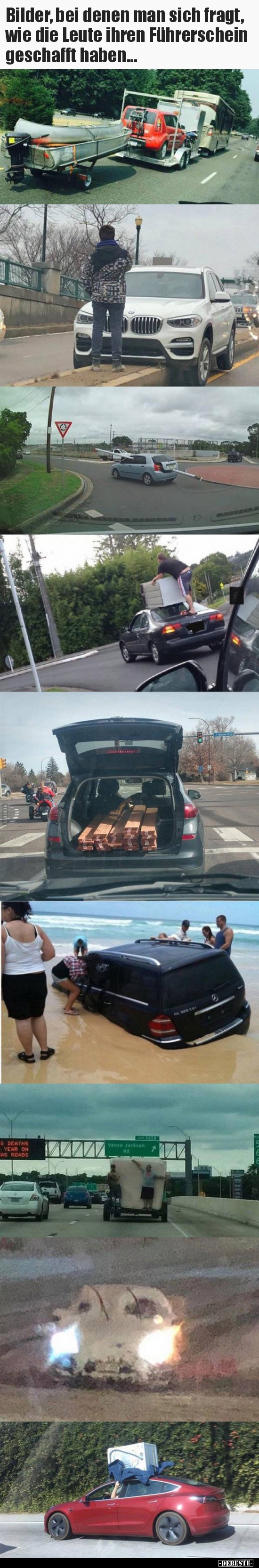 Bilder, bei denen man sich fragt, wie die Leute ihren..