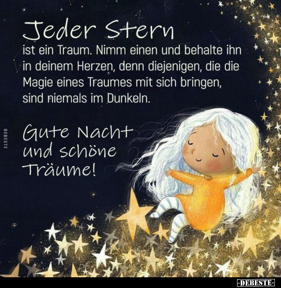 Jeder Stern ist ein Traum.. - Lustige Bilder | DEBESTE.de